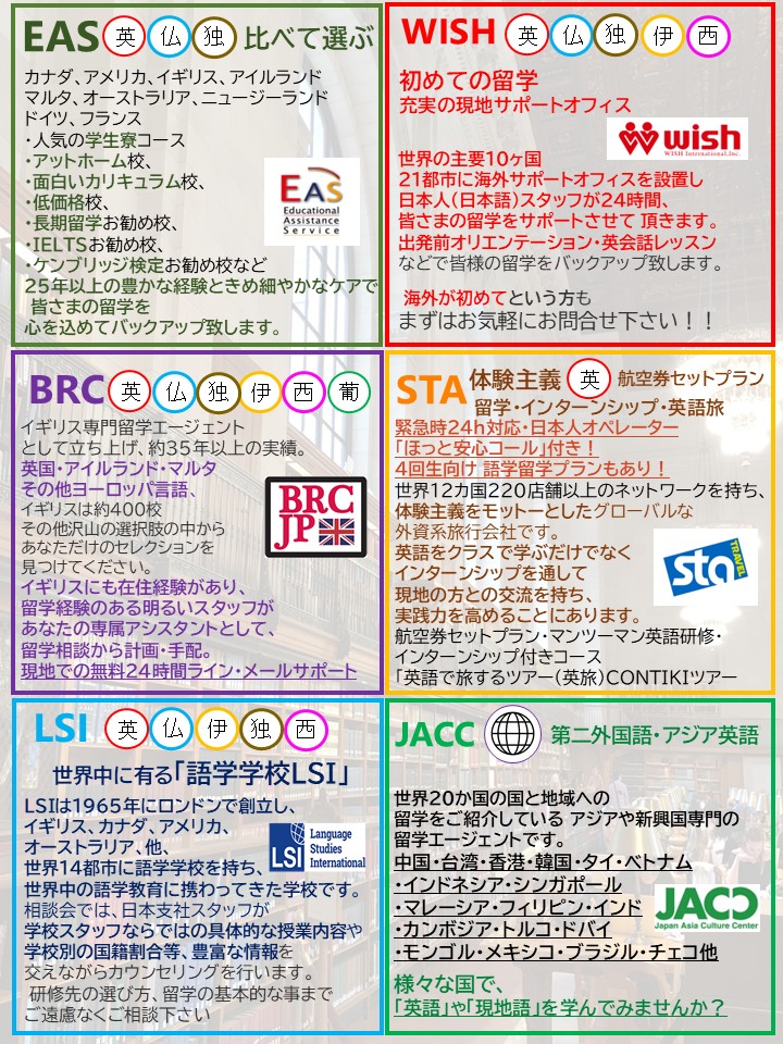 海外旅行・語学研修・国内旅行について|同志社生活協同組合