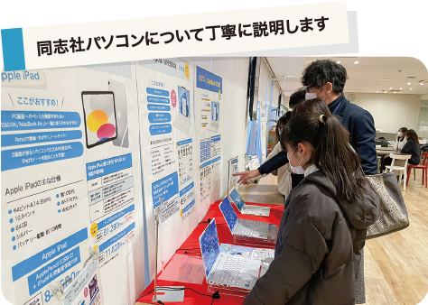 同志社パソコンについて丁寧に説明します