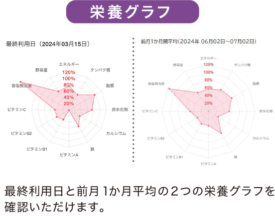 栄養グラフ