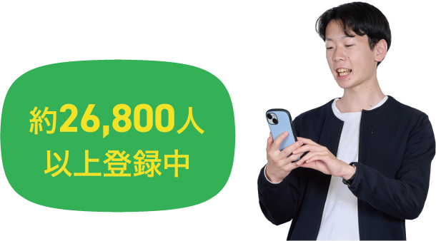 スマホ操作（男）