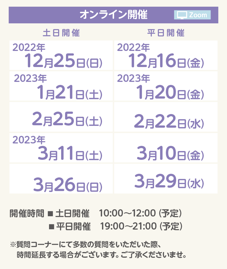 同志社大学入学準備説明会スケジュール