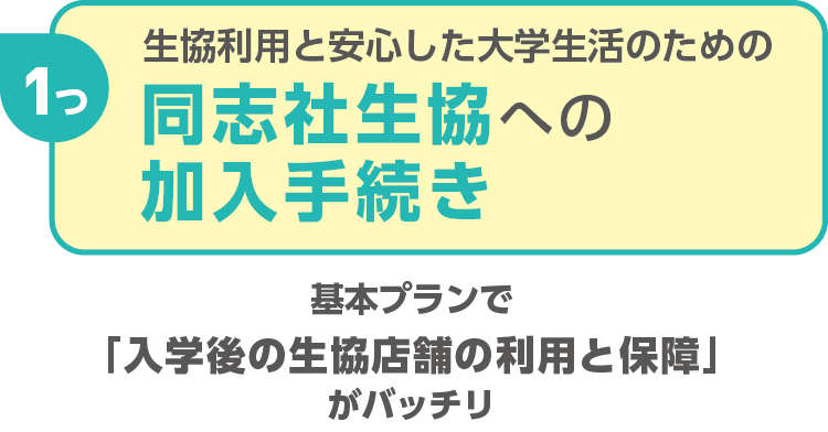 手続き・準備3つのこと